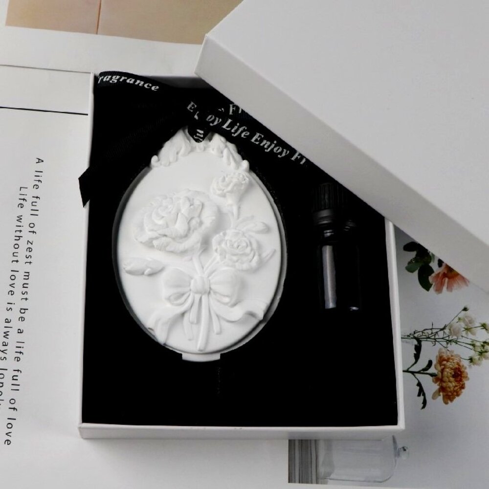 Flower Aroma Stone Diffusing Stone Room Fragrance Car Decor Room Car Scent Gift